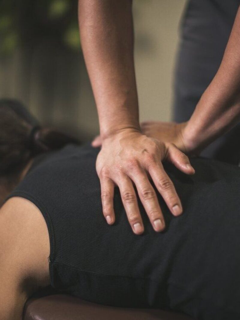 Physiotherapy session