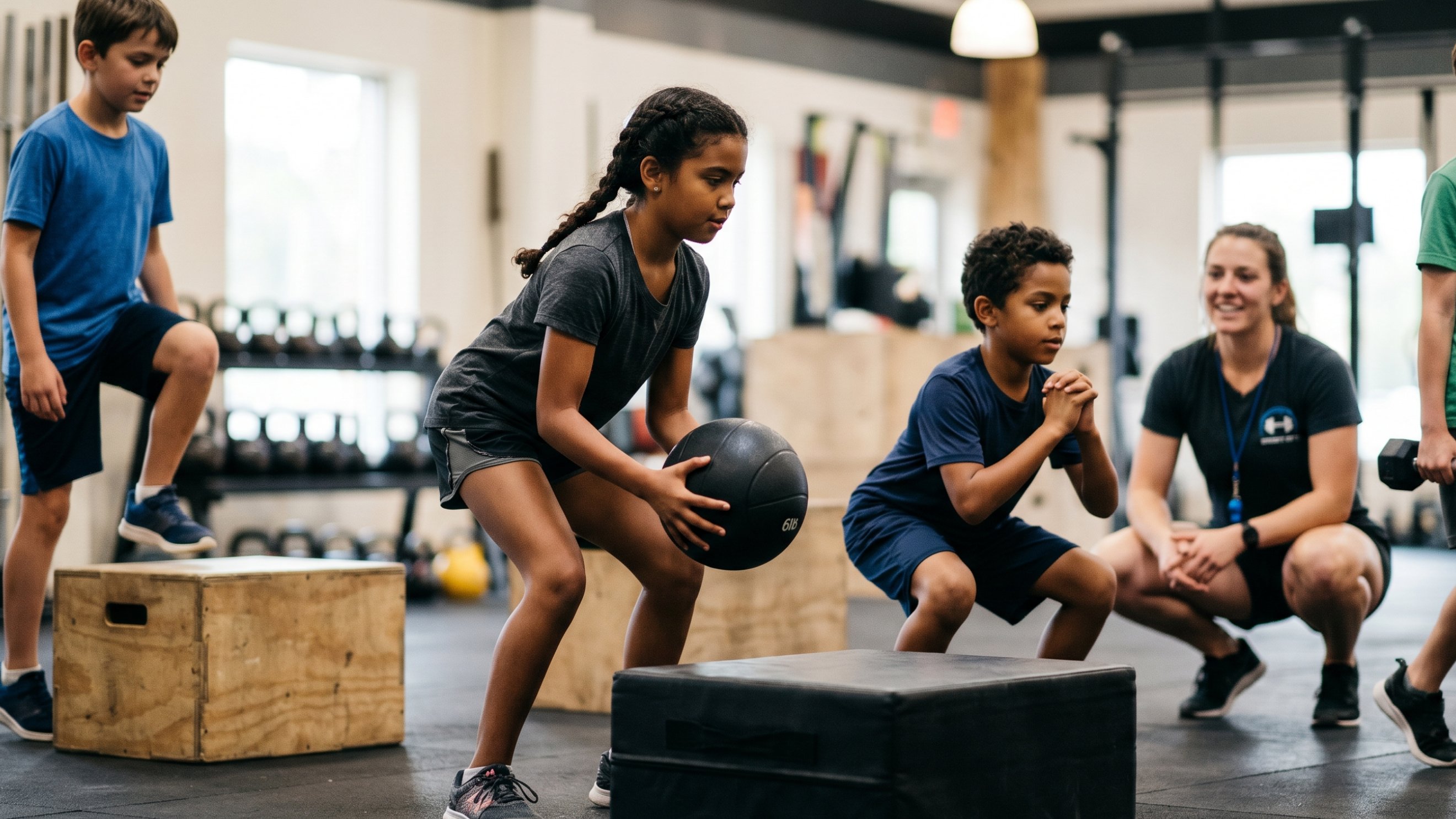 Teens CrossFit class at CFB